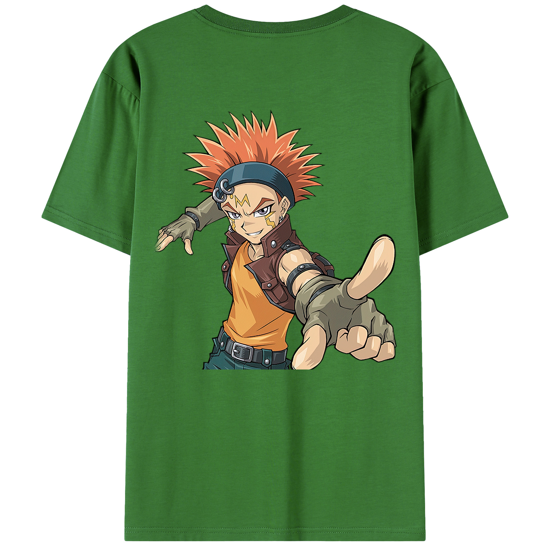 （画像用） 遊☆戯☆王 Yu-Gi-Oh! レディース半袖Tシャツ(バックプリント)